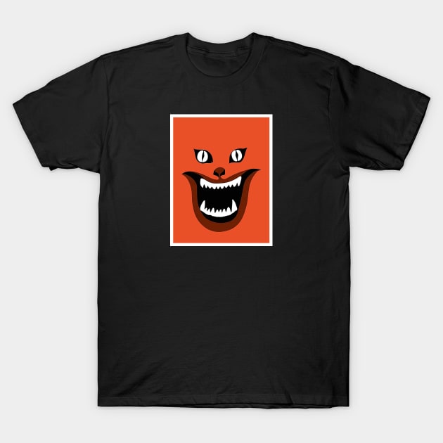 Hausu Cat T-Shirt by Asanisimasa